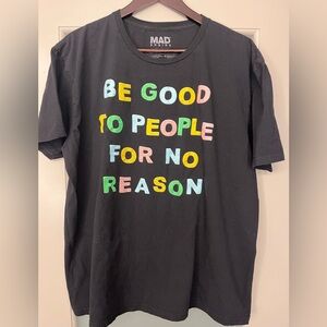 MAD Engine Black Crew Neck T-Shirt